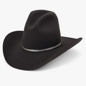 Resistol 4X Beaver Felt Western Hat 7 1/4 Thieves Market Made in USA Gray Cowboy